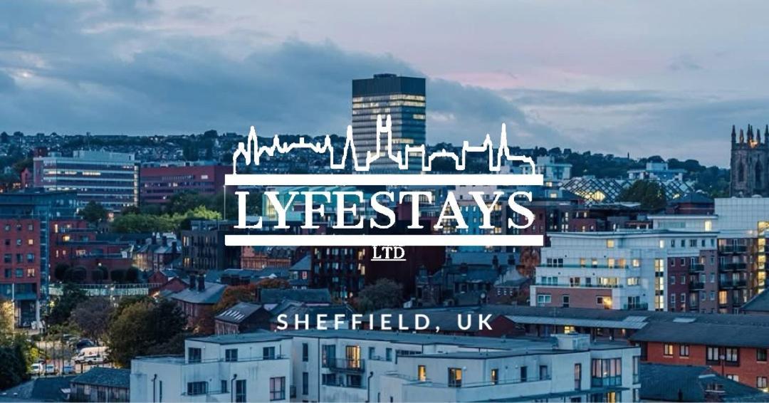 Penthouse Gem, Central, Scenic Views, Stylish, Modern, City Centre 2Br Sheffield Dış mekan fotoğraf